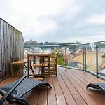 شقة Hafenkoje Mit Dachterrasse Direkt Am Hafen *