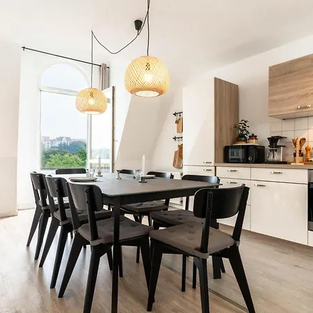 Hafenkoje Mit Blick Ueber Hafen Und Altstadt شقة *