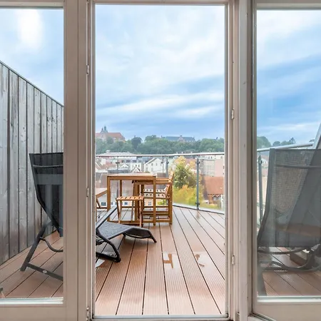 شقة Hafenkoje Mit Blick Ueber Hafen Und Altstadt